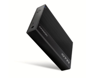 Axagon EE35-GTR USB-C 5Gbps RIBBED box 3,5" - 1485443 - zdjęcie 1